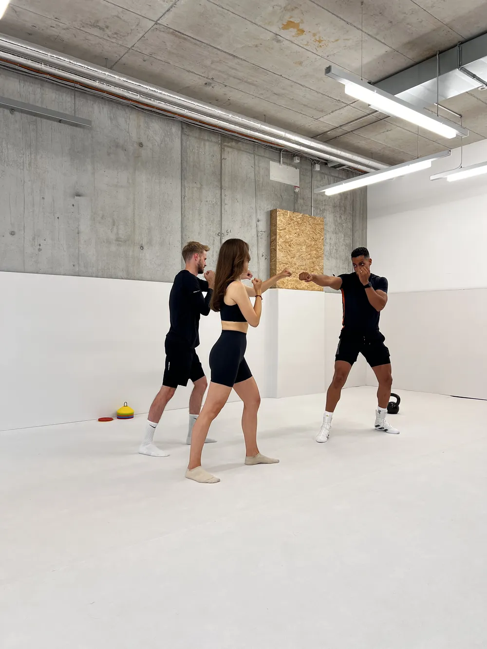 Semdaji FIT initial assessment session with Adil and two new clients health consultation